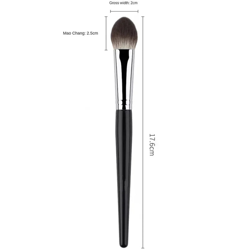 1/2 PCS Pech Cert Blusher Brush — маленькая плоская щетка для порошка, сливки и жидкого пятна