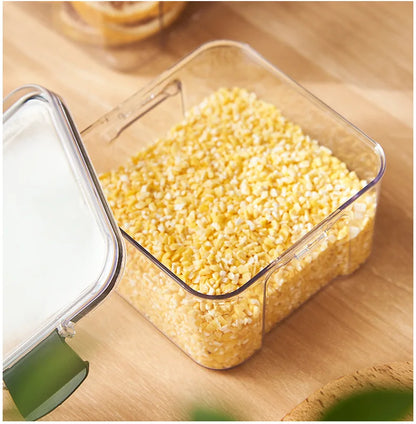 1PC Воздушно-герметизированное складское хранилище - пластиковое зерно, паста и сезонный контейнер