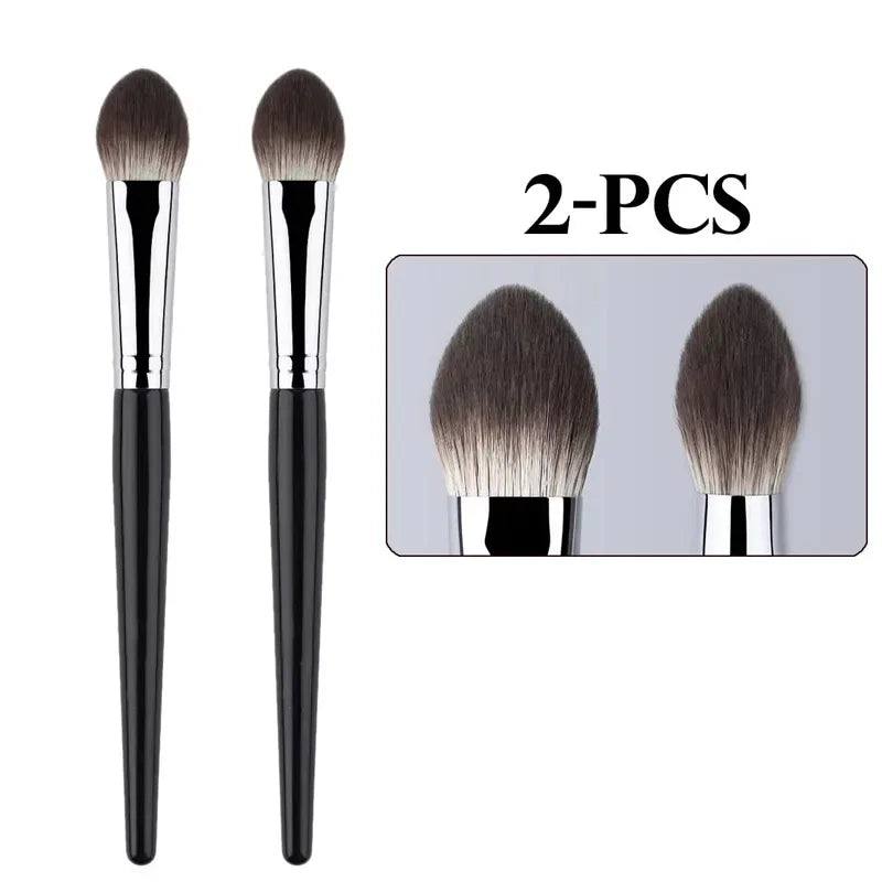 1/2 PCS Pech Cert Blusher Brush — маленькая плоская щетка для порошка, сливки и жидкого пятна