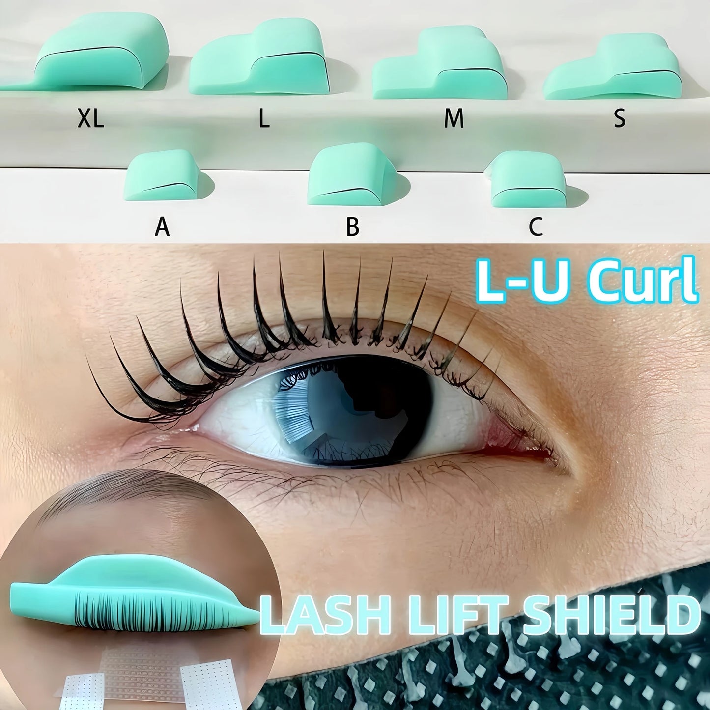 Парижская либочка 7 Повторное использование Щитов для подшипников - силиконовые респираторные закулисники и кулерные аксессуары, макияж