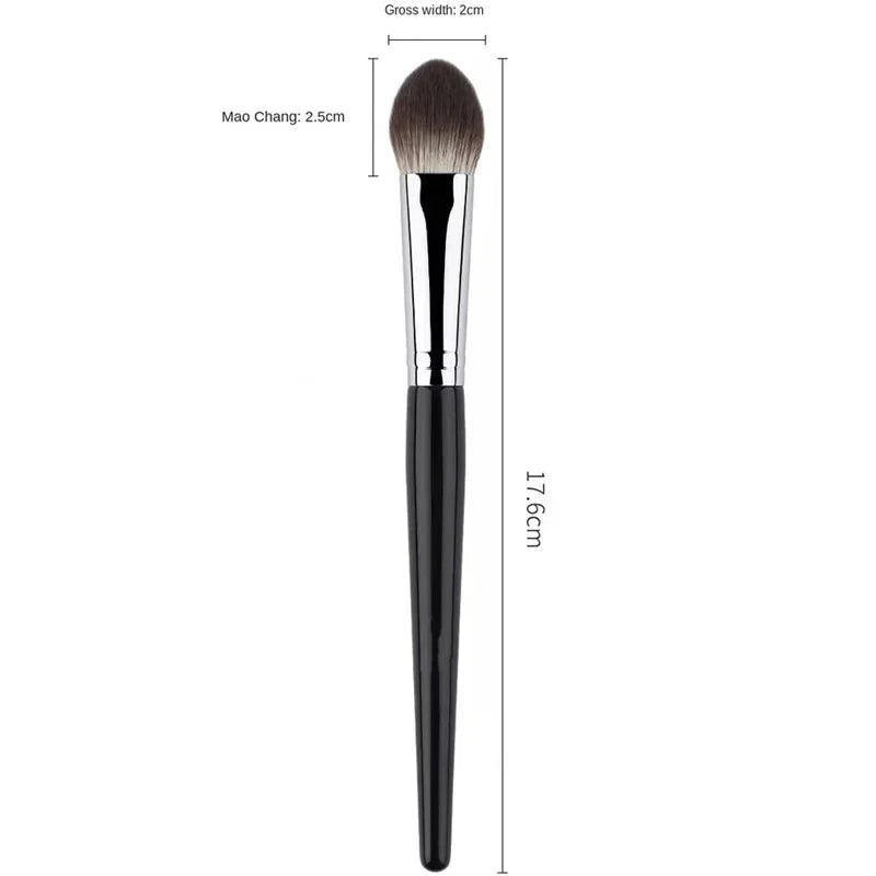1/2 PCS Pech Cert Blusher Brush — маленькая плоская щетка для порошка, сливки и жидкого пятна