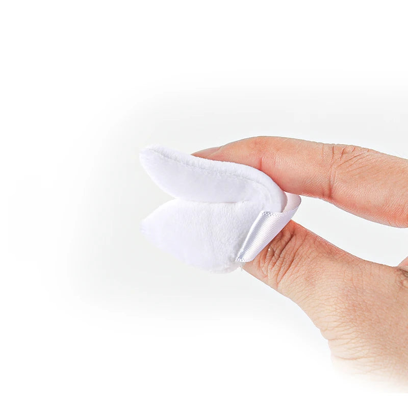 SHIDISHANGIN Triangle Velvet Powder Puff – Многоразовая косметическая губка, Mini Cotton Mappup Puff for Foundation, Eyeshow и Beature Tools (1/2/3/6pc)