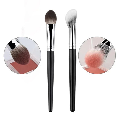 1/2 PCS Pech Cert Blusher Brush — маленькая плоская щетка для порошка, сливки и жидкого пятна