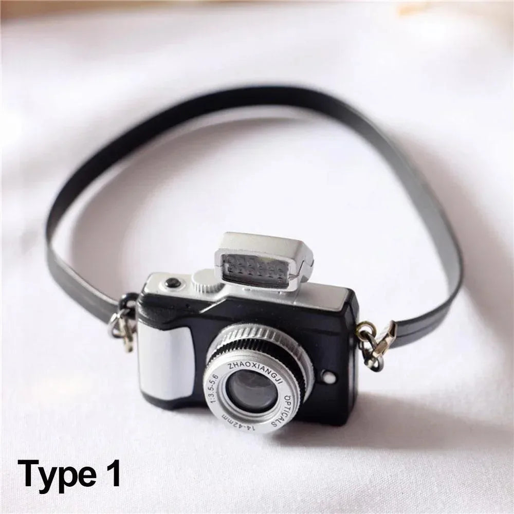 1Pc Miniature Digital SLR Camera for Dollhouse — Apperory for Labubu & Upset Duck Dolls