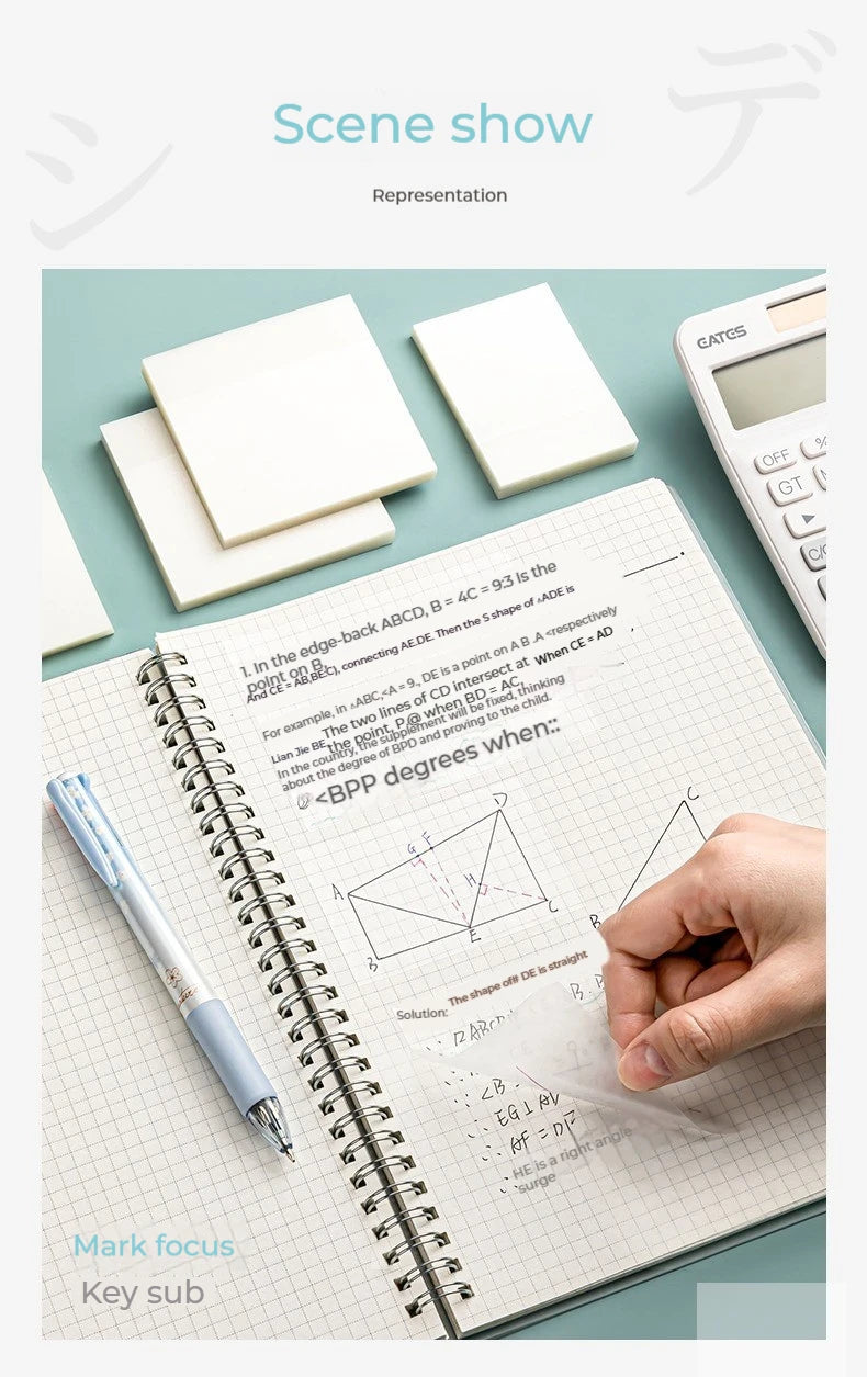 50 Транспарентные стикеры — водонепроницаемые сообщения и подписи для ноутбуков