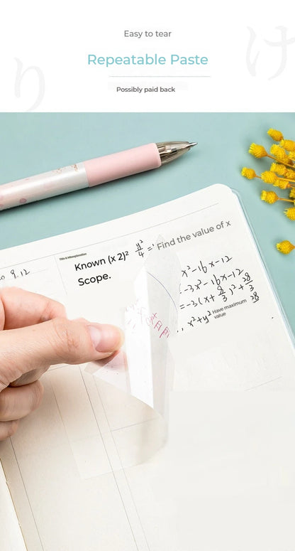 50 Транспарентные стикеры — водонепроницаемые сообщения и подписи для ноутбуков