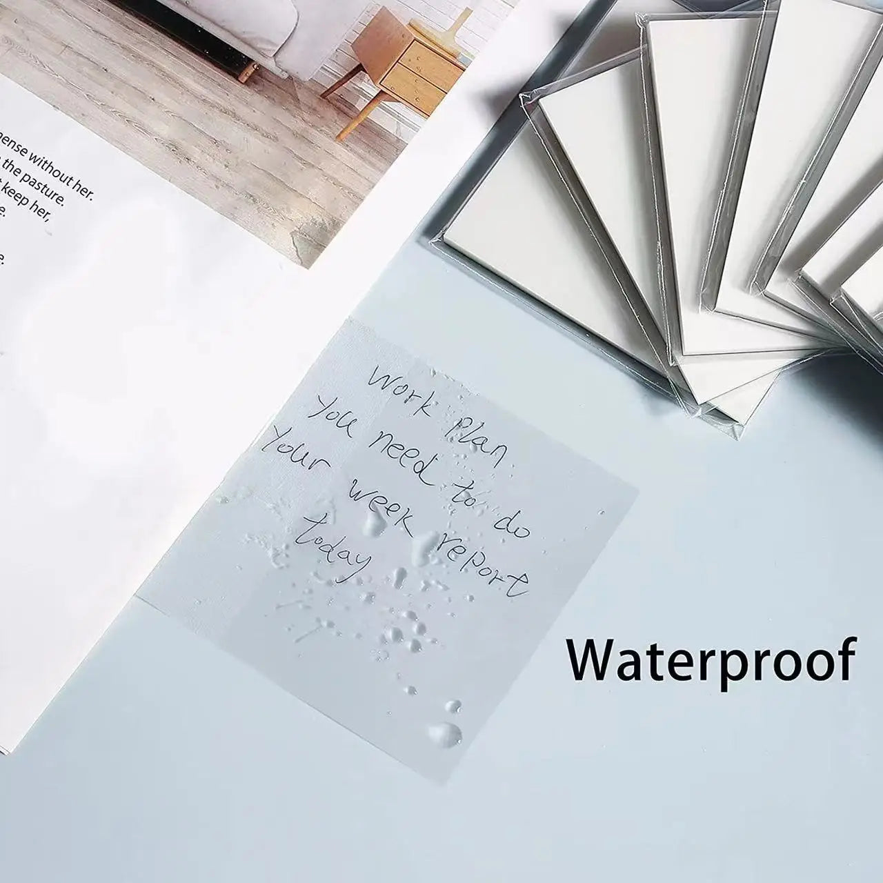 50 Транспарентные стикеры — водонепроницаемые сообщения и подписи для ноутбуков