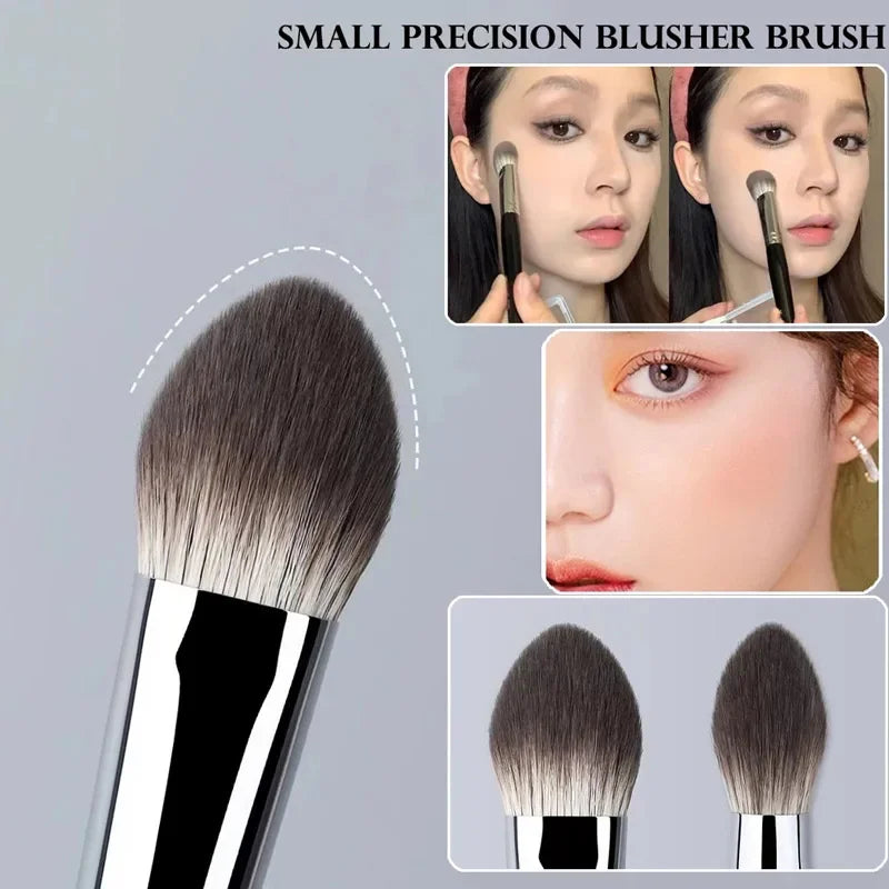 1/2 PCS Pech Cert Blusher Brush — маленькая плоская щетка для порошка, сливки и жидкого пятна