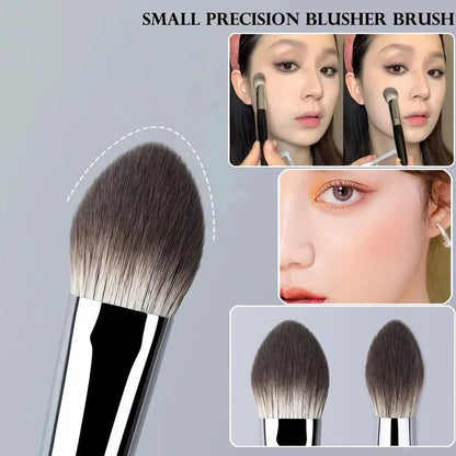 1/2 PCS Pech Cert Blusher Brush — маленькая плоская щетка для порошка, сливки и жидкого пятна
