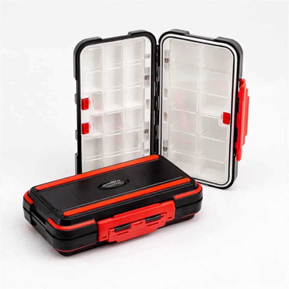 Premium Waterproof Double-Sided Fishing Tackle Box – Multifunctional Bait & Tool Organizer
