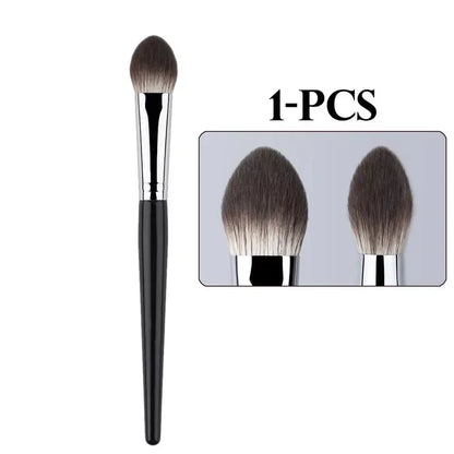 1/2 PCS Pech Cert Blusher Brush — маленькая плоская щетка для порошка, сливки и жидкого пятна